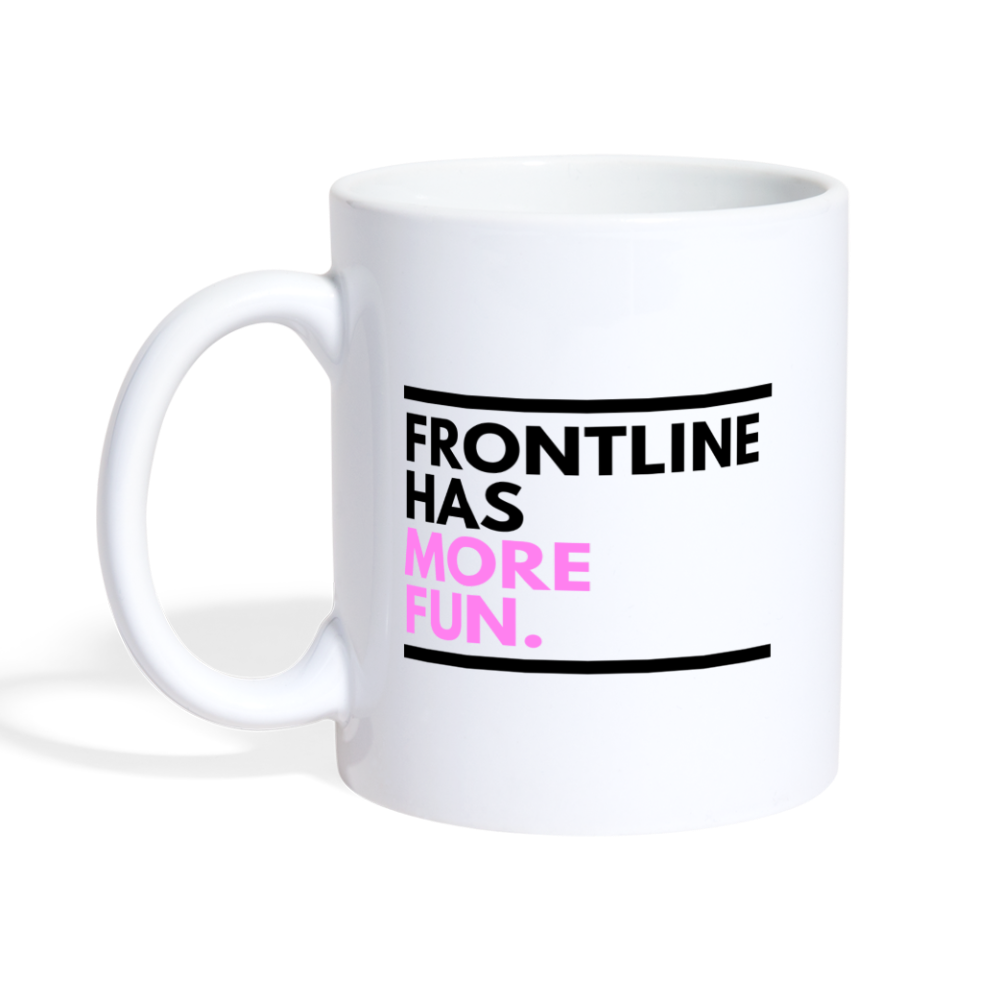 Frontline Mug - white