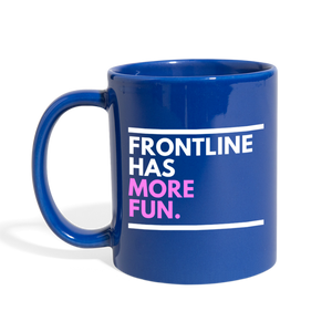 Frontline Mug - royal blue