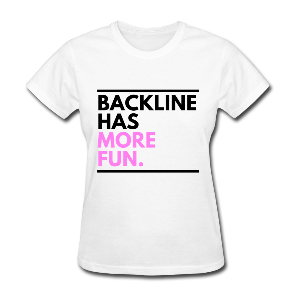 Backline Women's Tee - white