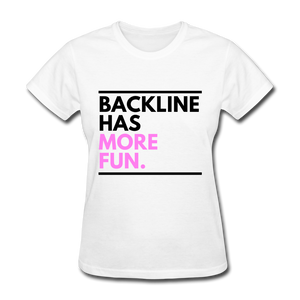 Backline Women's Tee - white