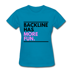 Backline Women's Tee - turquoise