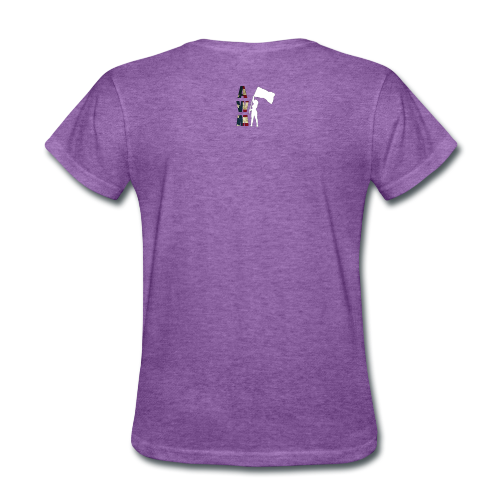 Backline Women's Tee - purple heather