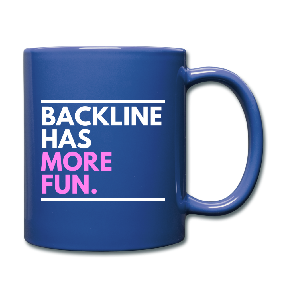 Backline Lefty Mug - royal blue