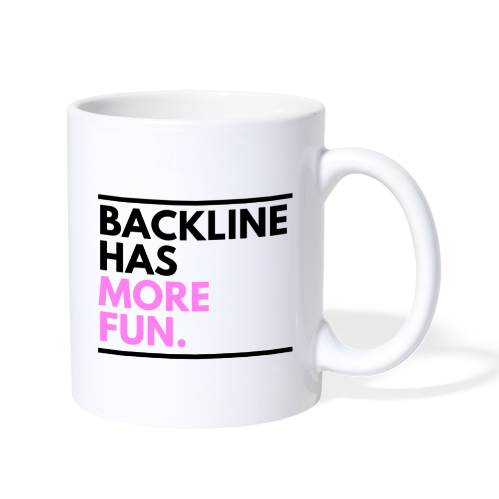 Backline Lefty Mug - white