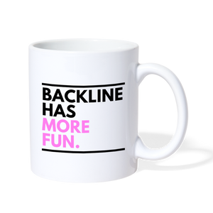 Backline Lefty Mug - white