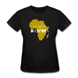 One Diaspora Women's Tee - black