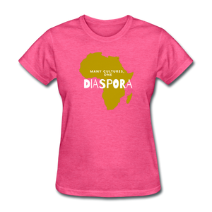 One Diaspora Women's Tee - heather pink