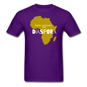 One Diaspora Unisex Tee - purple