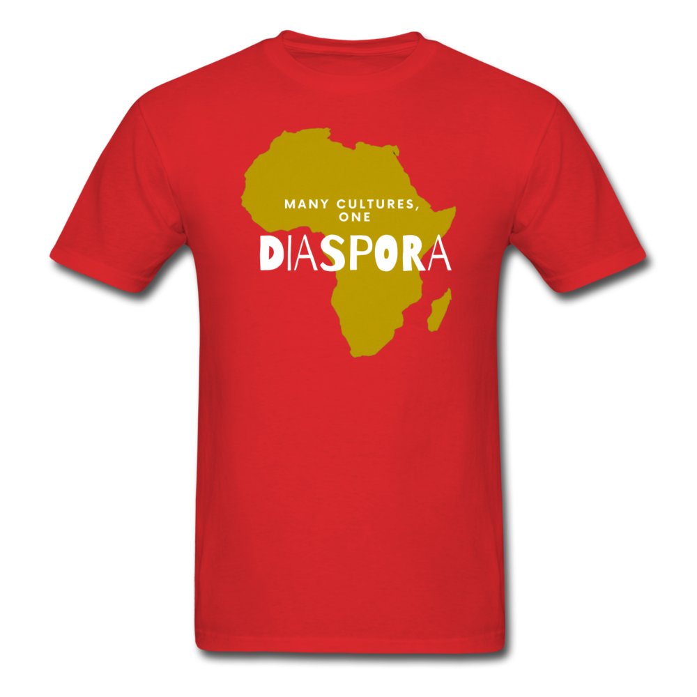 One Diaspora Unisex Tee - red