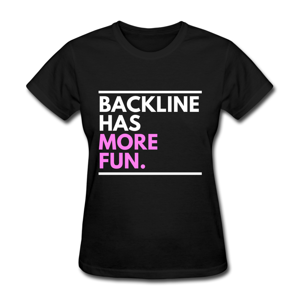 Backline Women's Tee - black