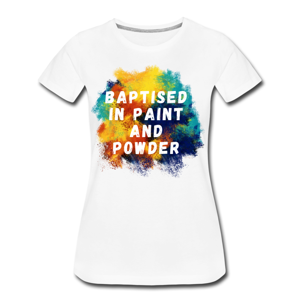 Baptised Tee - white