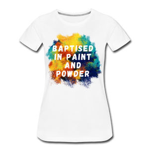 Baptised Tee - white