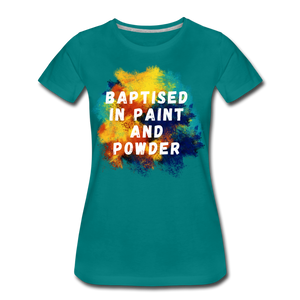 Baptised Tee - teal