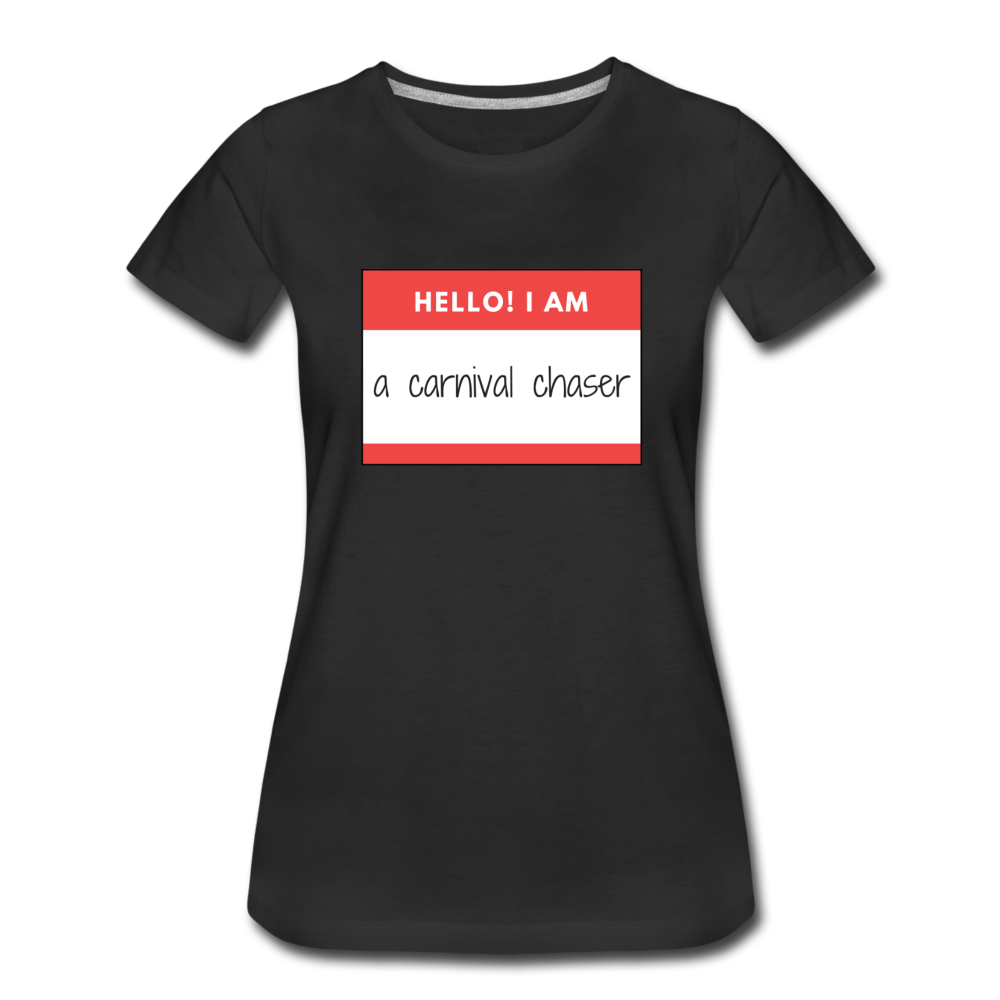 Carnival Chaser Women’s Premium T-Shirt - black