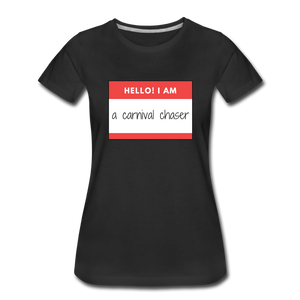 Carnival Chaser Women’s Premium T-Shirt - black