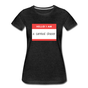 Carnival Chaser Women’s Premium T-Shirt - charcoal gray