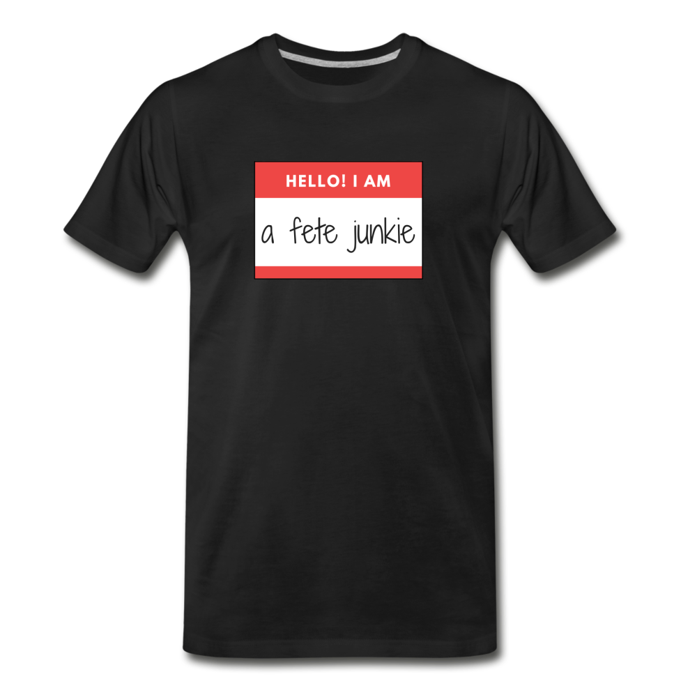 Fete Junkie Men's Premium T-Shirt - black